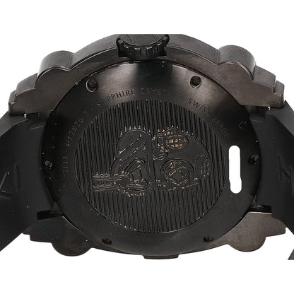 HAMILTON ハミルトン 美品 H785850 カーキ ネイビー ビロウゼロ ラバーバンド 自動巻き 腕時計