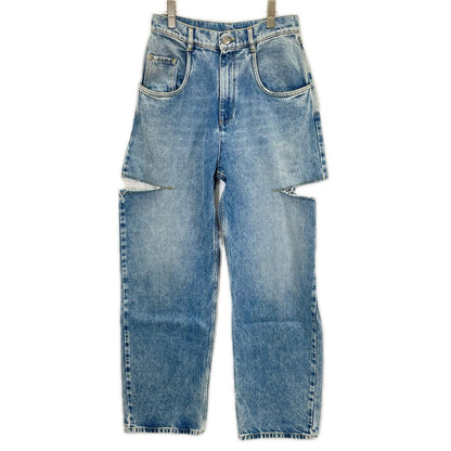 Maison margiela メゾンマルジェラ 24SS S51LA0051 スラッシュディテールデニムパンツ ボトムス