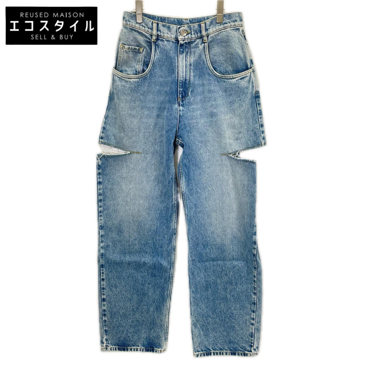 Maison margiela メゾンマルジェラ 24SS S51LA0051 スラッシュディテールデニムパンツ ボトムス