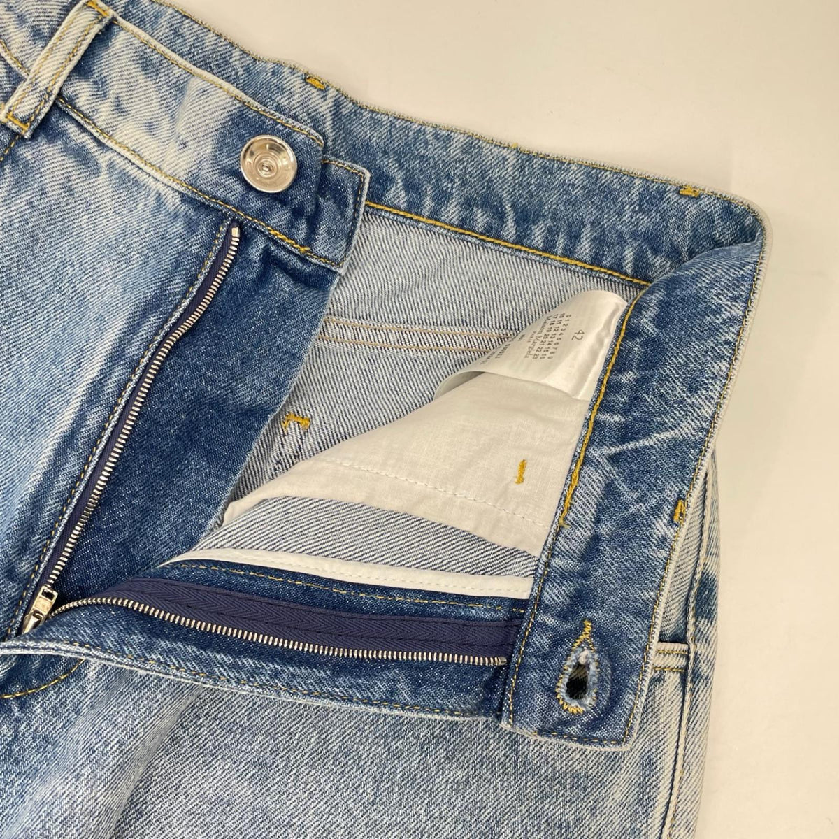 Maison margiela メゾンマルジェラ 24SS S51LA0051 スラッシュディテールデニムパンツ ボトムス