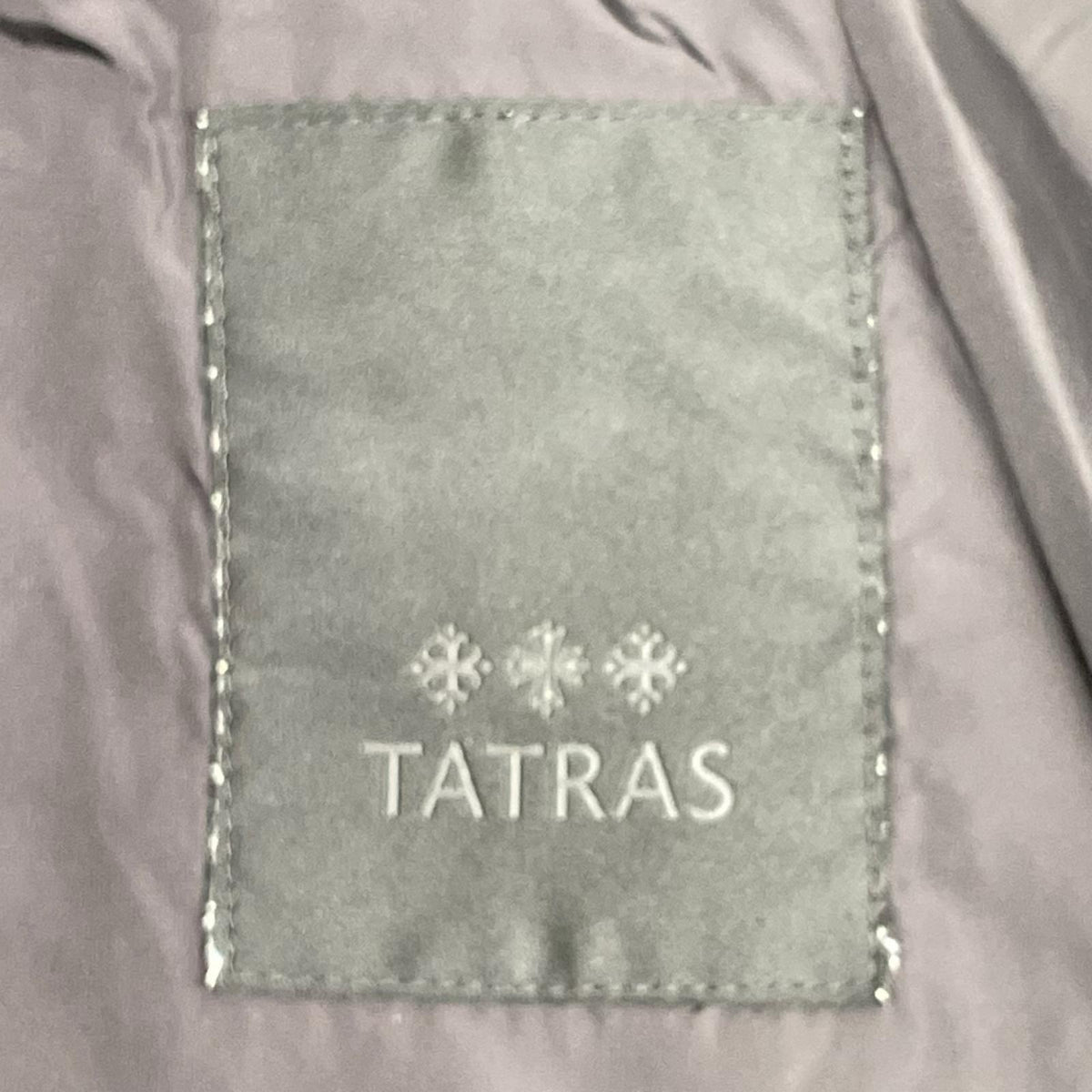 TATRAS タトラス LTA17S4607 ブラック ノーカラー ショート ダウン ジャケット ジャケット