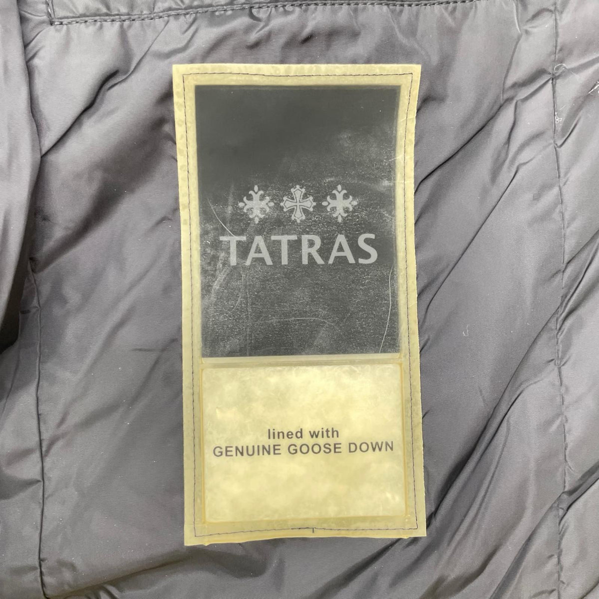TATRAS タトラス LTA17S4607 ブラック ノーカラー ショート ダウン ジャケット ジャケット