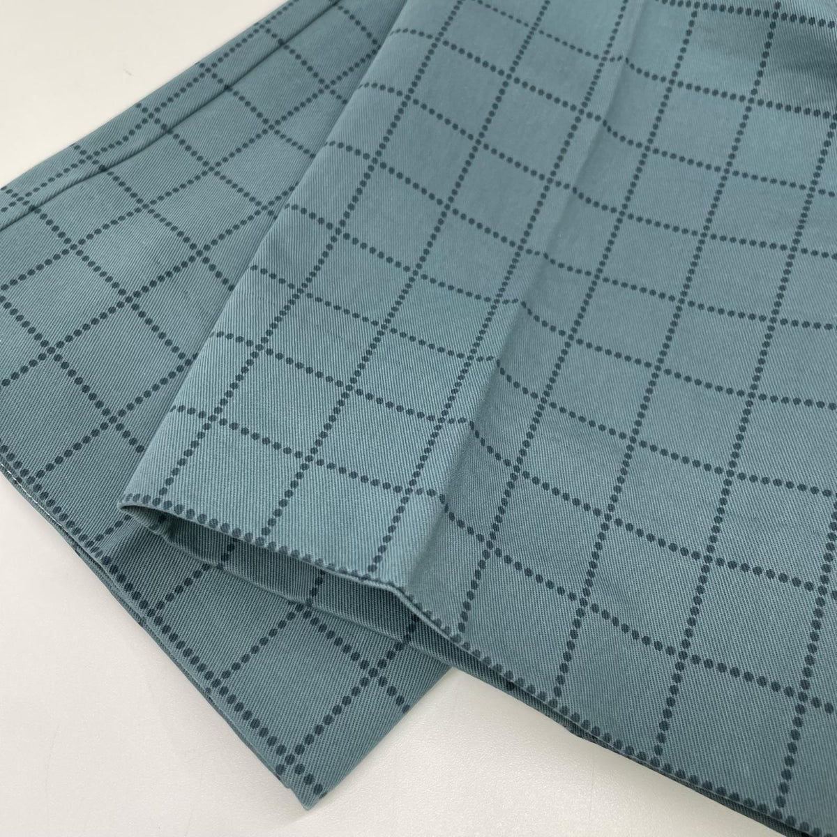 BOTTEGA VENETA ボッテガヴェネタ ブルー ドットスクエア センタープレス パンツ ボトムス