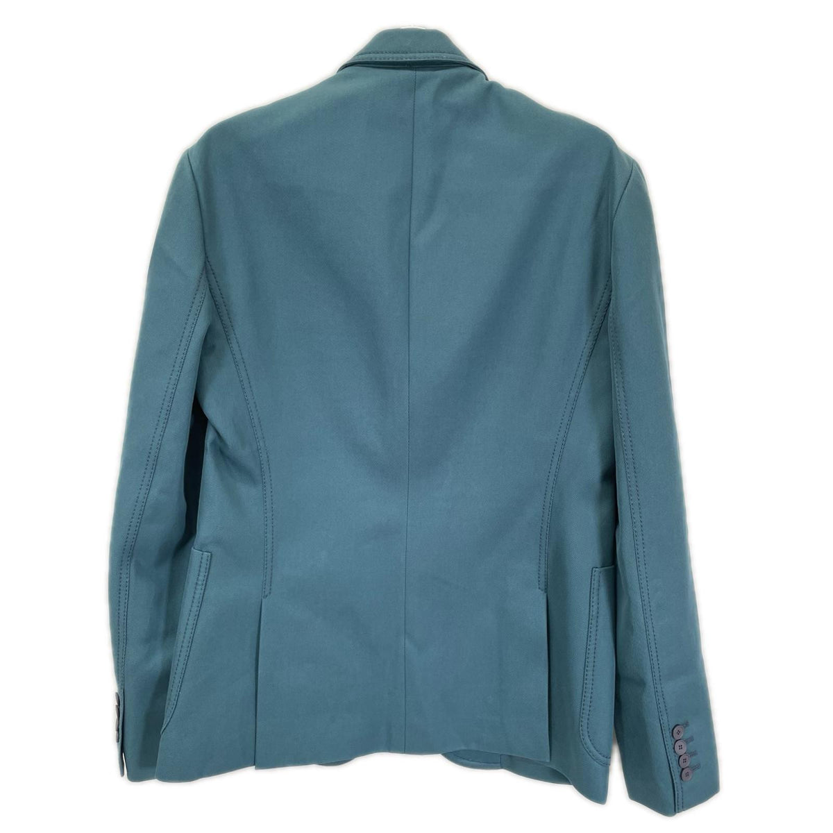 BOTTEGA VENETA ボッテガヴェネタ ターコイズ系 コットン 2B テーラードジャケット ジャケット