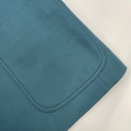 BOTTEGA VENETA ボッテガヴェネタ ターコイズ系 コットン 2B テーラードジャケット ジャケット