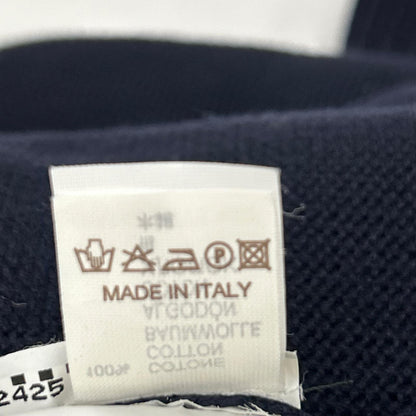 BRUNELLO CUCINELLI ブルネロクチネリ ネイビー コットン ロングスリーブ カーディガン トップス