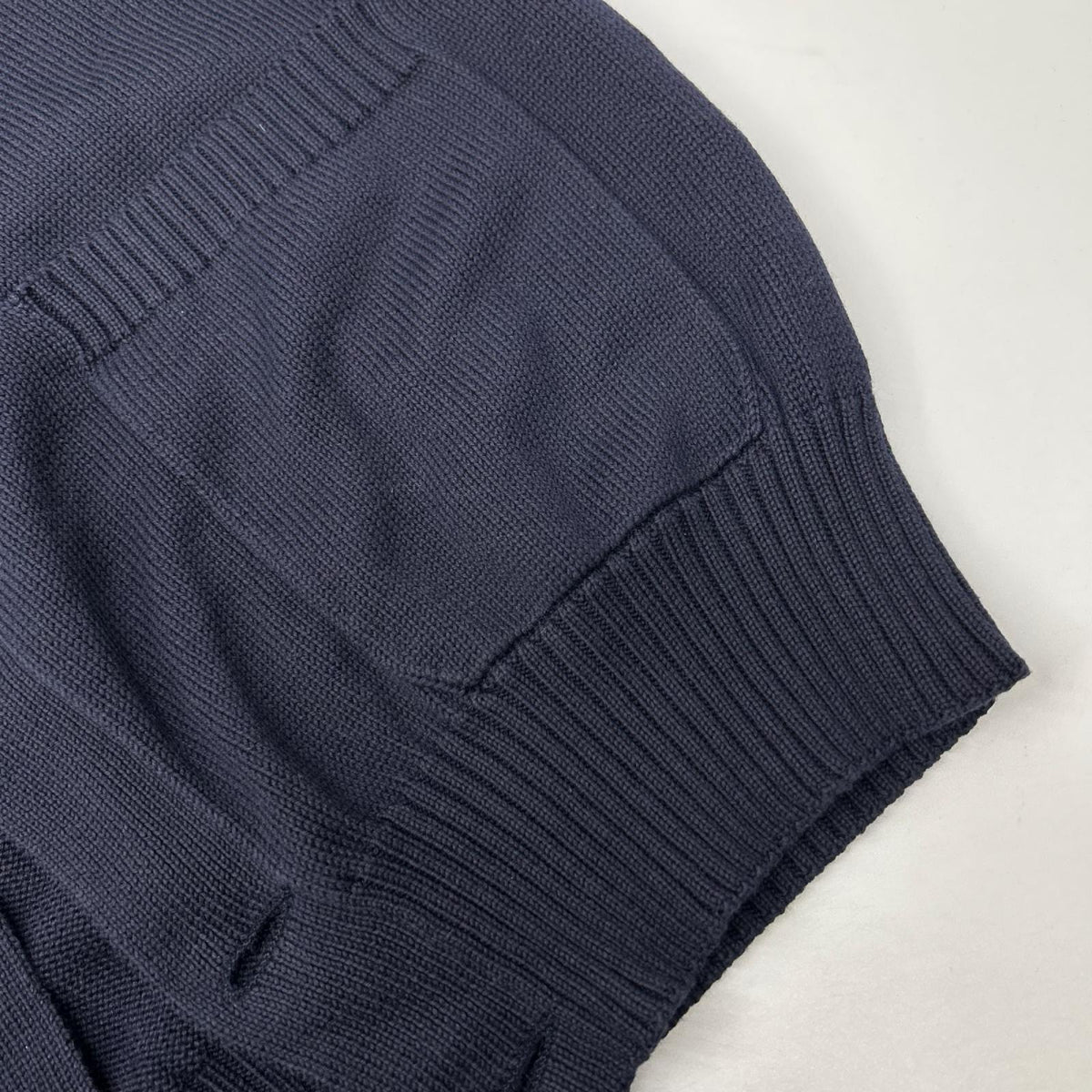 BRUNELLO CUCINELLI ブルネロクチネリ ネイビー コットン ロングスリーブ カーディガン トップス
