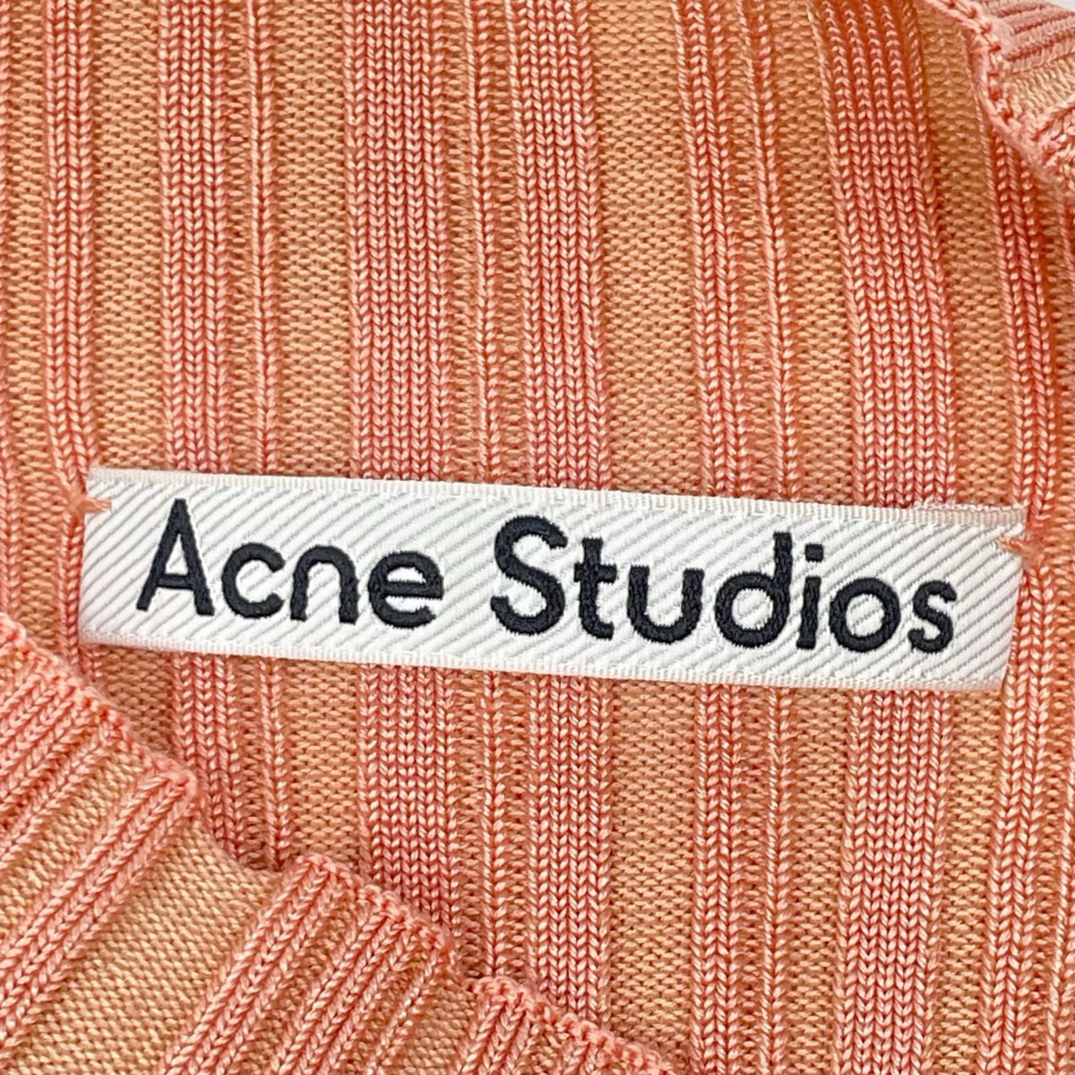 ACNE STUDIOS アクネ ストゥディオズ FN-WN-KNIT000335 ピンク モックネックリブニット トップス