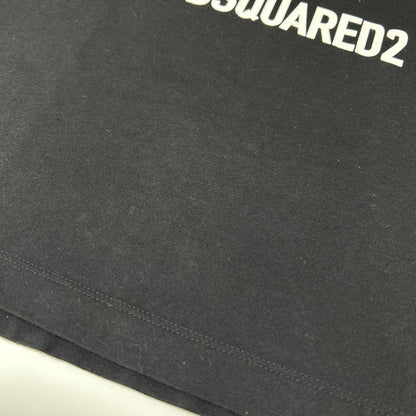 DSQUARED2 ディースクエアード 【×SMURFS】S78GD0092 ブラック REGULAR T-SHIRT トップス
