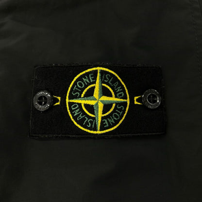 STONE ISLAND ストーンアイランド 711570526 ブラック MICRO REPS PRIMALOT ナイロンロングコート ジャケット