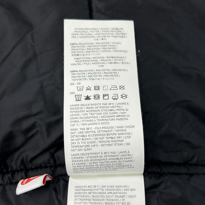 STONE ISLAND ストーンアイランド 711570526 ブラック MICRO REPS PRIMALOT ナイロンロングコート ジャケット