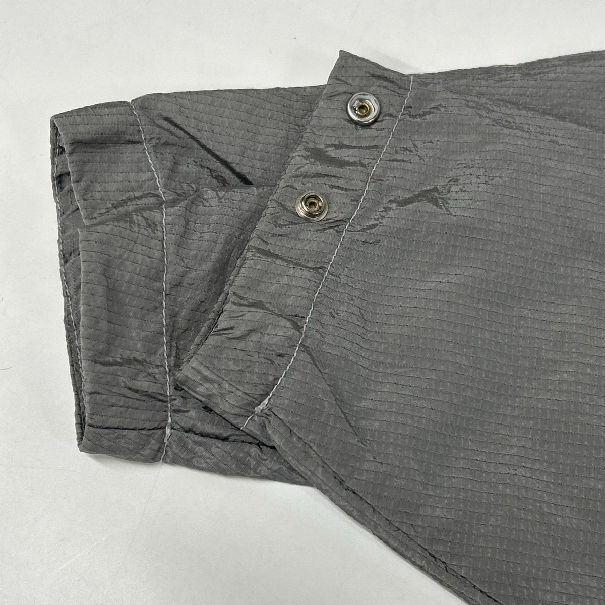 STONE ISLAND ストーンアイランド 721544135 グレー ナイロンリップストップ ジップアップフーディ マウンテンパーカー ジャケット
