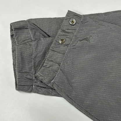 STONE ISLAND ストーンアイランド 721544135 グレー ナイロンリップストップ ジップアップフーディ マウンテンパーカー ジャケット