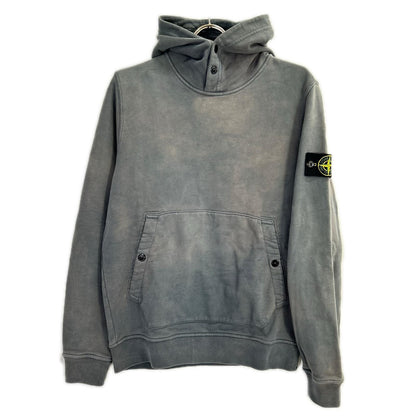 STONE ISLAND ストーンアイランド 791561720 グレー コットンフーディ トップス