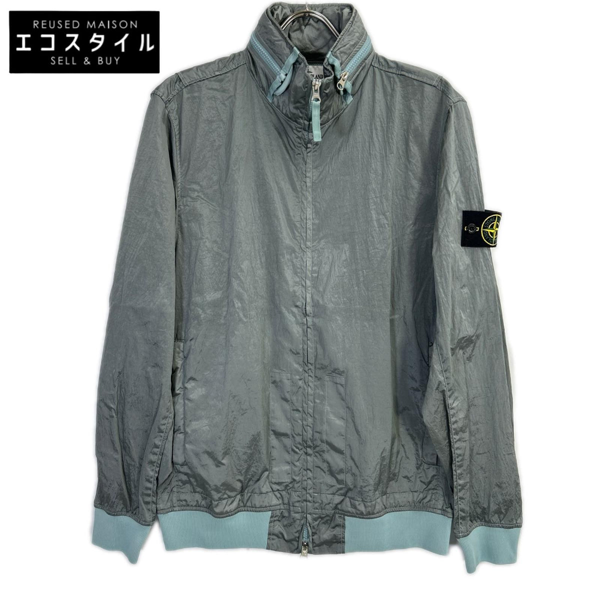 STONE ISLAND ストーンアイランド 781541920 グレー NYLON METAL WATRO-TC ジャケット