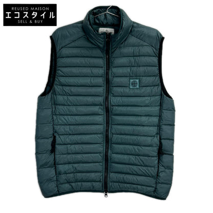 STONE ISLAND ストーンアイランド 7815G0224 グリーン Loom Woven Chambers R-Nylon Down-TC Gilet ベスト