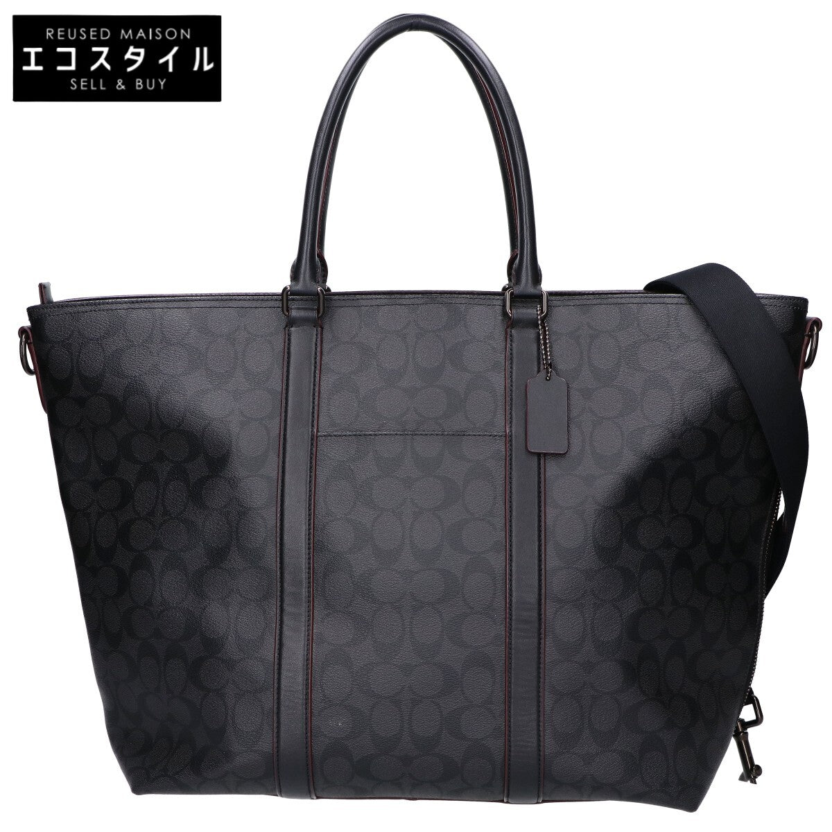 COACH コーチ F79204 トレッカー シグネチャー 2WAY トートバッグ