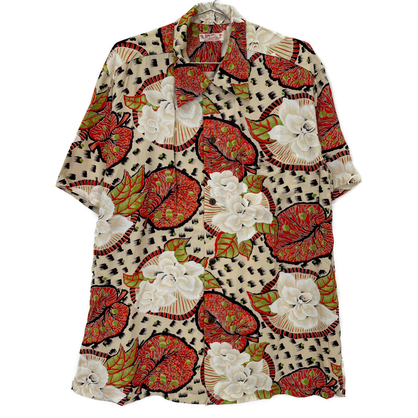 SUN SURF 桑萨夫 SS34451 CAPE JASMINE 上衣 L 男士