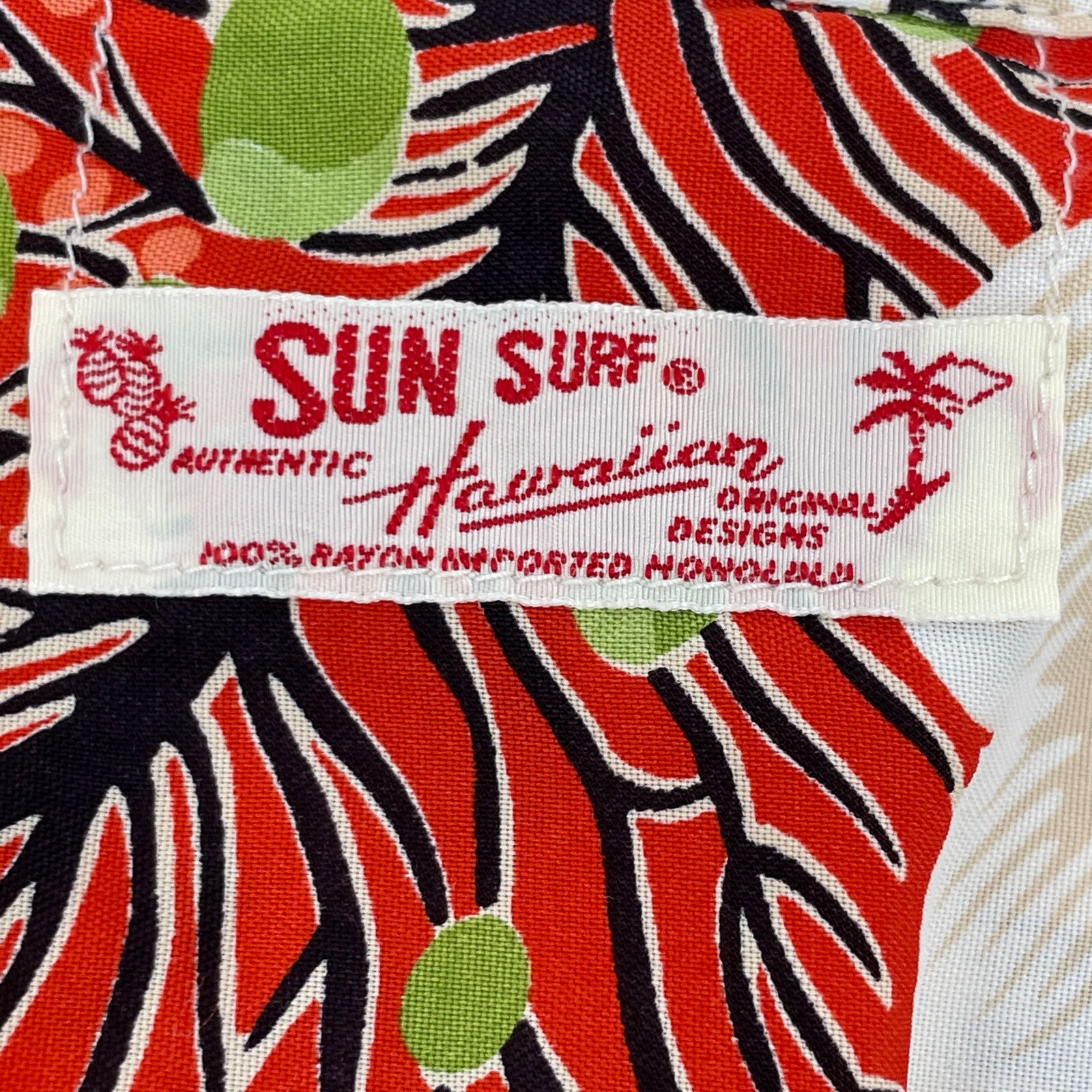 SUN SURF 桑萨夫 SS34451 CAPE JASMINE 上衣 L 男士
