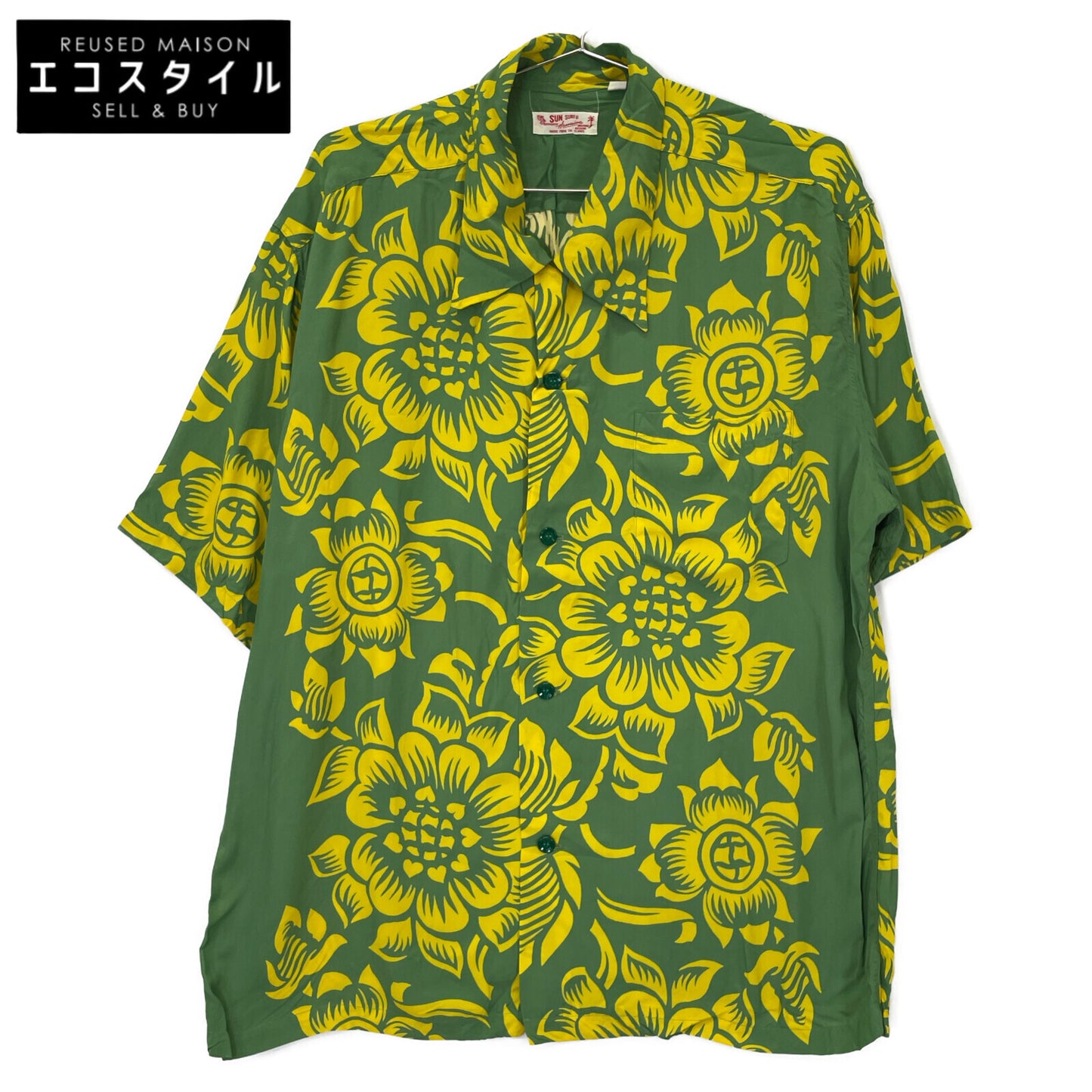 SUN SURF SS36827 BLOOMING BORDER WATUMULL'S Top L Men's