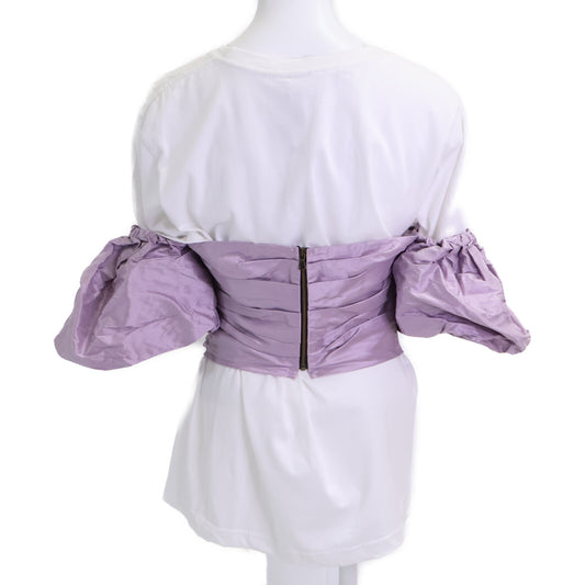 Erika Cavallini 24SS Silk x Cotton T-shirt Top 38 Women's