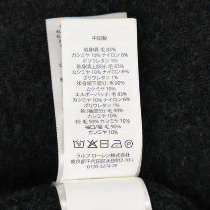 POLO RALPH LAUREN Polo Ralph Lauren [Domestic Regular Product] Cashmere Blend Elbow Patch Stand Collar Knit Top S Men's