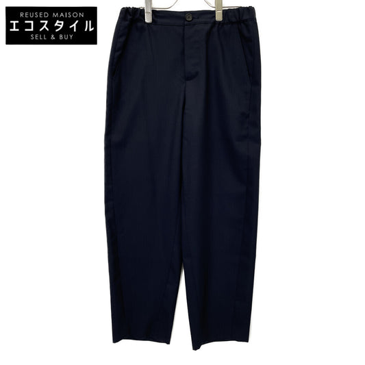 MARNI PAMA0482UD 24AW Wool Tropical Shirring Tapered Pants Bottoms 40 Women's