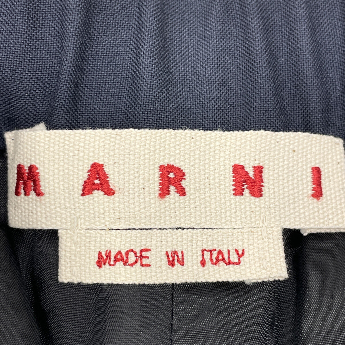 MARNI マルニ PAMA0482UD 24AW ｳｰﾙﾄﾛﾋﾟｶﾙｼｬｰﾘﾝｸﾞﾃｰﾊﾟｰﾄﾞﾊﾟﾝﾂ ボトムス 40 レディース