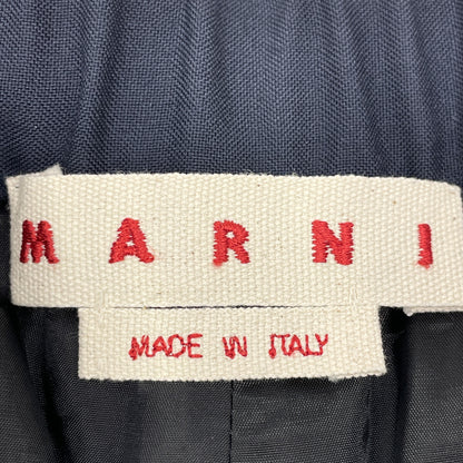 MARNI マルニ PAMA0482UD 24AW ｳｰﾙﾄﾛﾋﾟｶﾙｼｬｰﾘﾝｸﾞﾃｰﾊﾟｰﾄﾞﾊﾟﾝﾂ ボトムス 40 レディース
