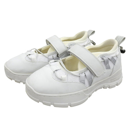 ROCKFISH WEATHERWEAR ロックフィッシュ ウェザーウェア 美品 ブリン ベルクロ スニーカー シューズ レディース 白 23cm 1shbe3sk001-wh シューズ 3.5(UK)