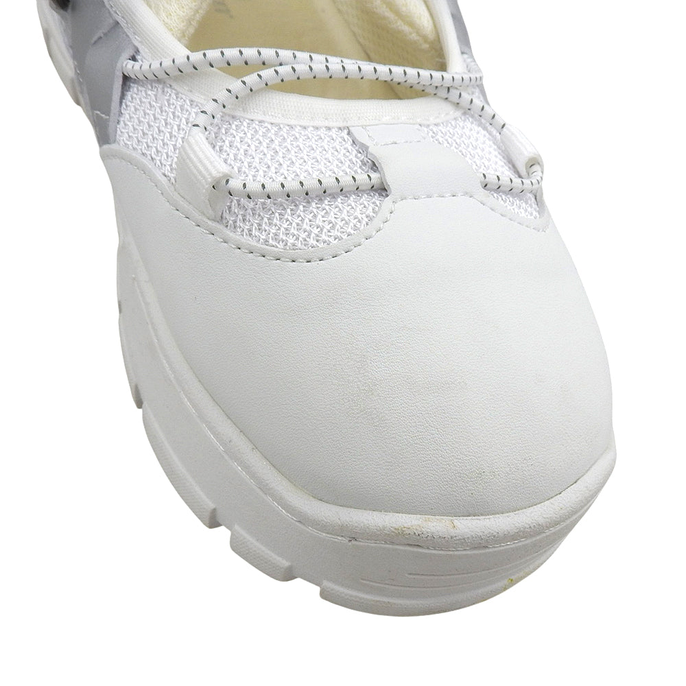 ROCKFISH WEATHERWEAR ロックフィッシュ ウェザーウェア 美品 ブリン ベルクロ スニーカー シューズ レディース 白 23cm 1shbe3sk001-wh シューズ 3.5(UK)