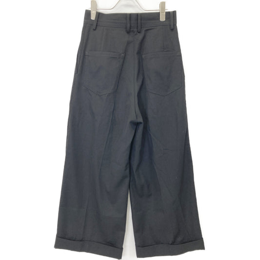 REGULATION Yohji Yamamoto FT-P93-100 GABARDINE R-55W BAGGY PANTS Bottoms