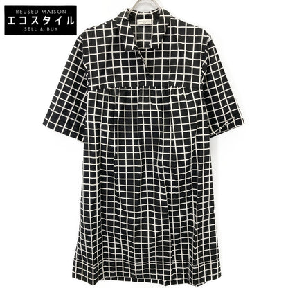 DRIES VAN NOTEN Black and White Checkered Dress
