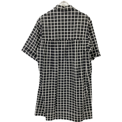 DRIES VAN NOTEN Black and White Checkered Dress
