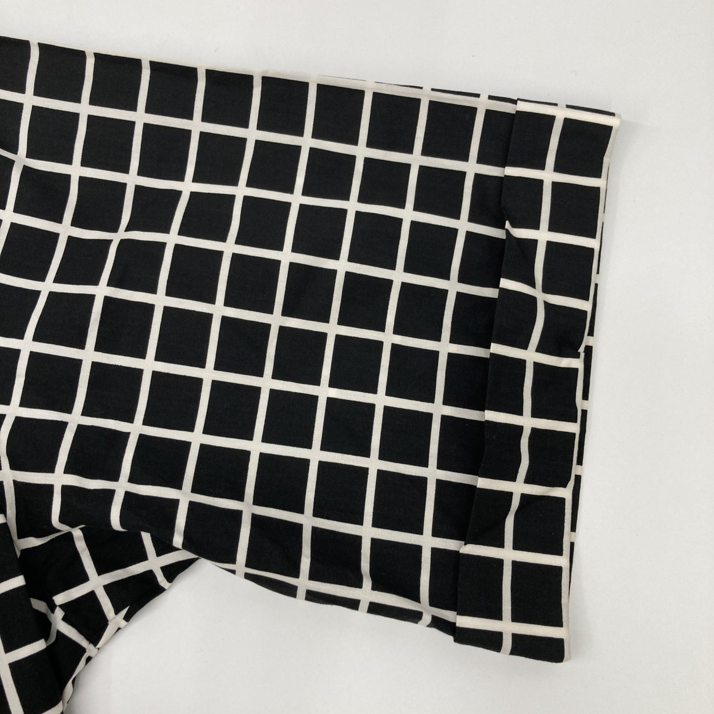 DRIES VAN NOTEN Black and White Checkered Dress