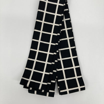 DRIES VAN NOTEN Black and White Checkered Dress
