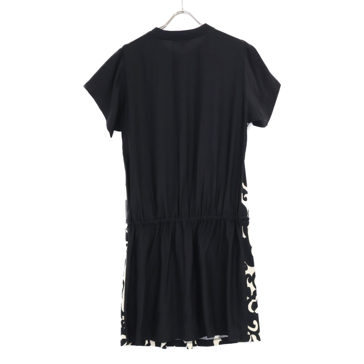 LOUIS VUITTON 【Beautiful condition / Domestic genuine product】RW181W GAP FEDR34 Waist gathered silk x cotton dress
