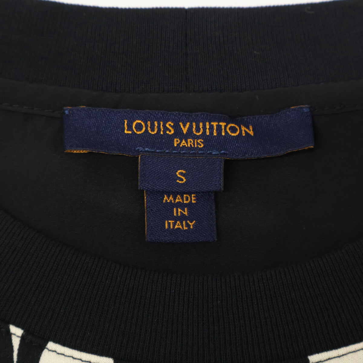 LOUIS VUITTON 【Beautiful condition / Domestic genuine product】RW181W GAP FEDR34 Waist gathered silk x cotton dress
