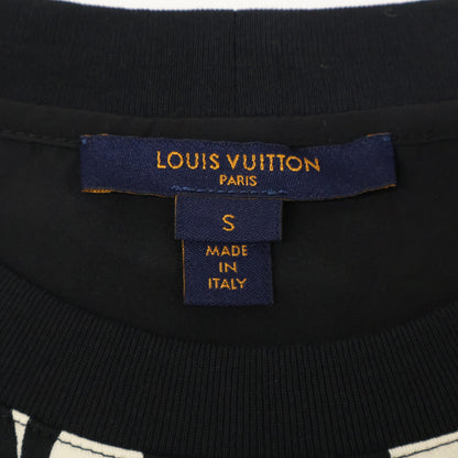 LOUIS VUITTON 【Beautiful condition / Domestic genuine product】RW181W GAP FEDR34 Waist gathered silk x cotton dress
