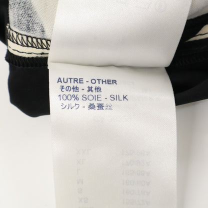 LOUIS VUITTON 【Beautiful condition / Domestic genuine product】RW181W GAP FEDR34 Waist gathered silk x cotton dress