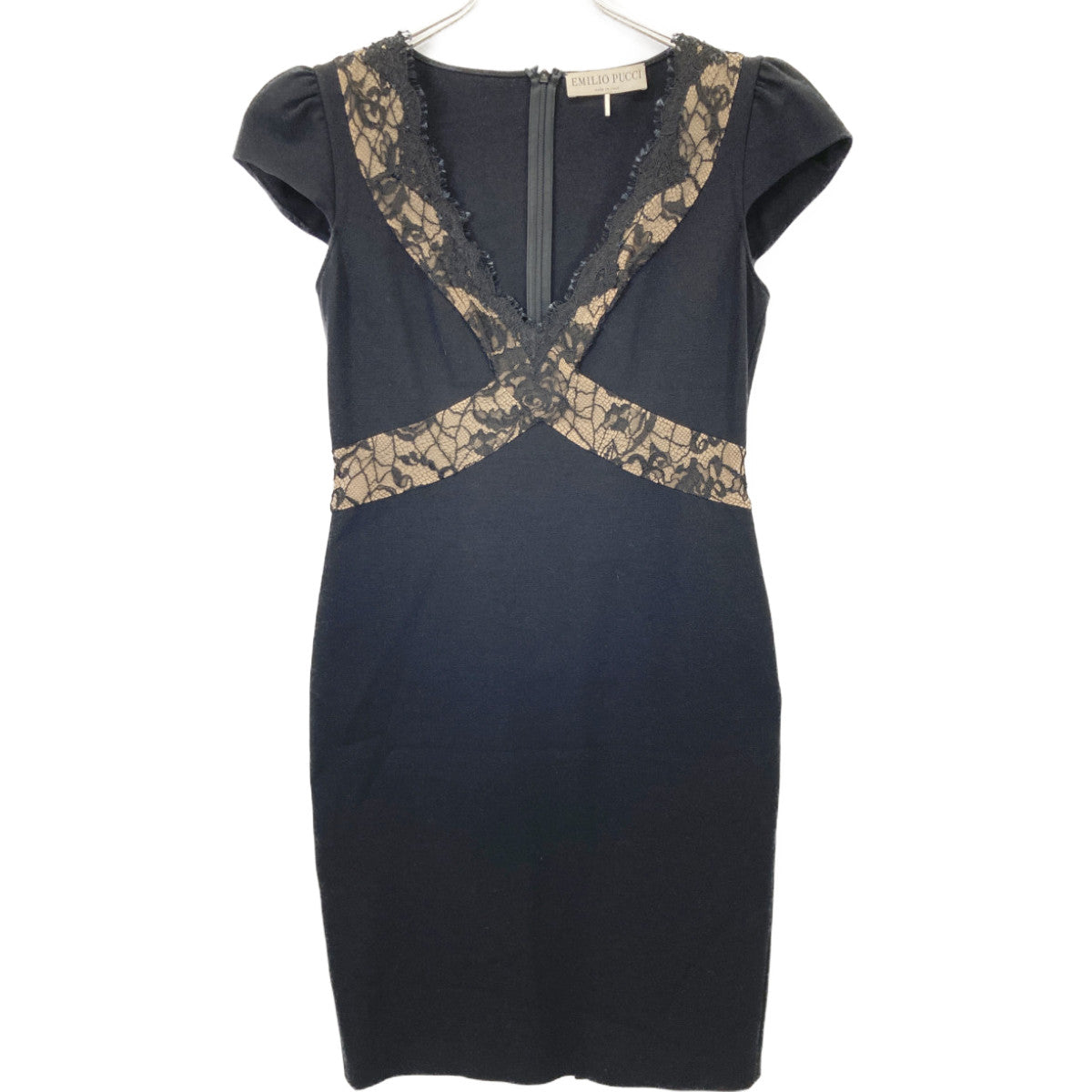 Emilio Pucci Emilio Pucci 31RI75 Lace Embellished Dress Dress