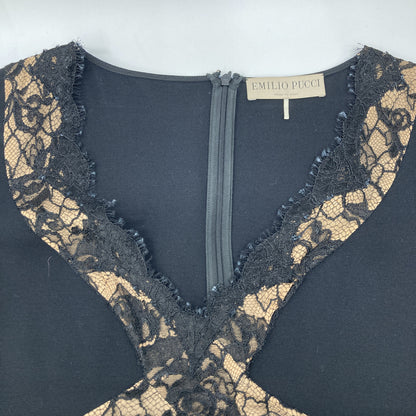 Emilio Pucci Emilio Pucci 31RI75 Lace Embellished Dress Dress