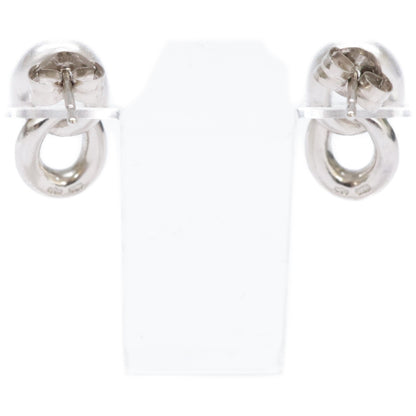 ete 925 K18 Double Circle Earrings