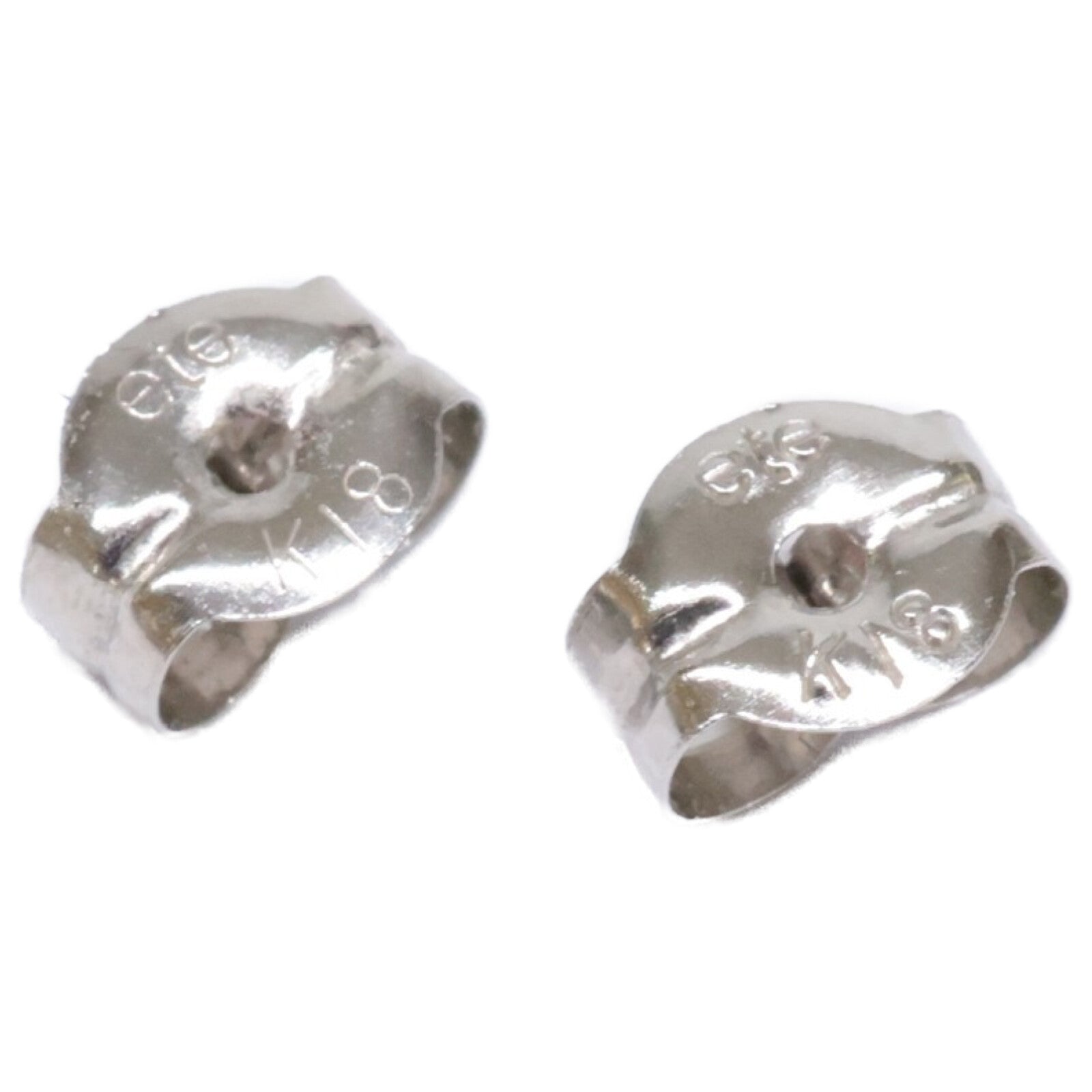 ete 925 K18 Double Circle Earrings