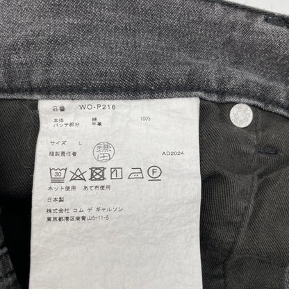 JUNYA WATANABE MAN 渡边淳弥男士 × Levi's 黑色 AD2024 WO-P216 裹身设计牛仔裤 下装