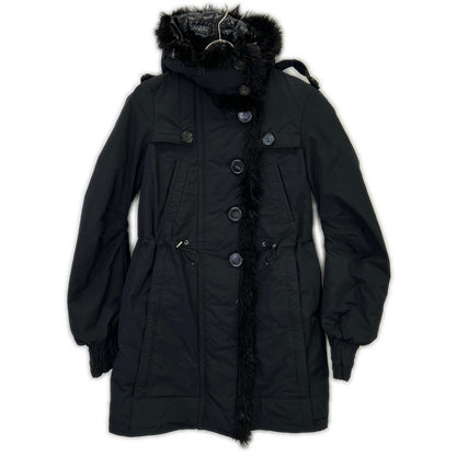 HAVEN Fur-trimmed Down Coat Coat 0 Ladies