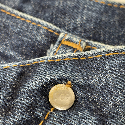 LEVI‘S 李维斯 502XX 日本製 J09刻印 BIG E平齐V红旗标赤耳丹宁牛仔裤 下装