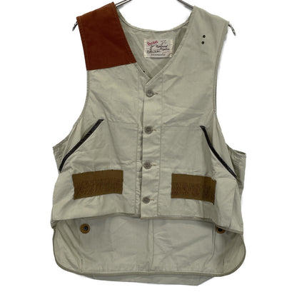 VINTAGE 【Duxbak】50'S UPLAND POPLIN Hunting Vest Vest