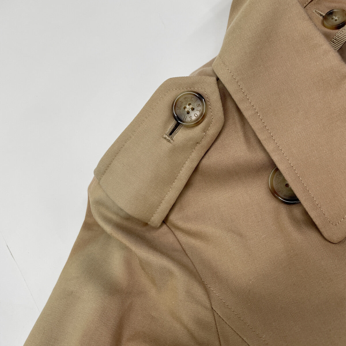 G5A04-810-44 Beige Lined Trench Coat Coats 34 Women's
