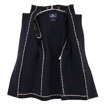 Aquascutum Aquascutum Navy 2227452858 Wool Duffle Coat Coat